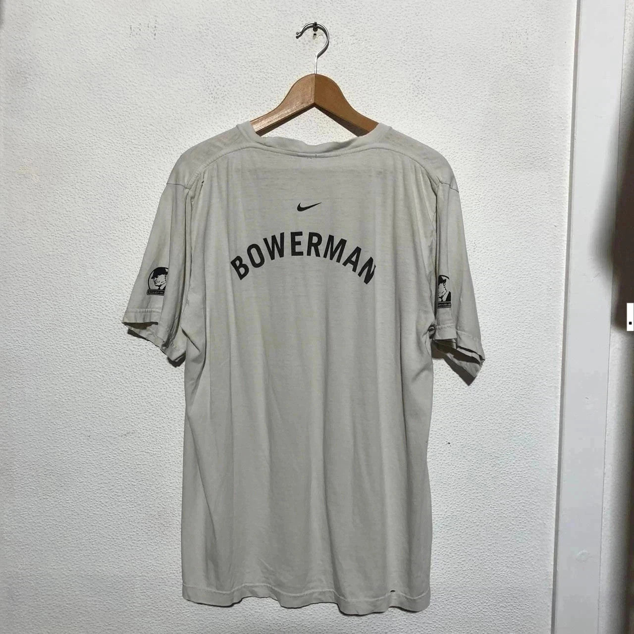 Vintage 90s White Nike Bowerman Tribute T Shirt - XL