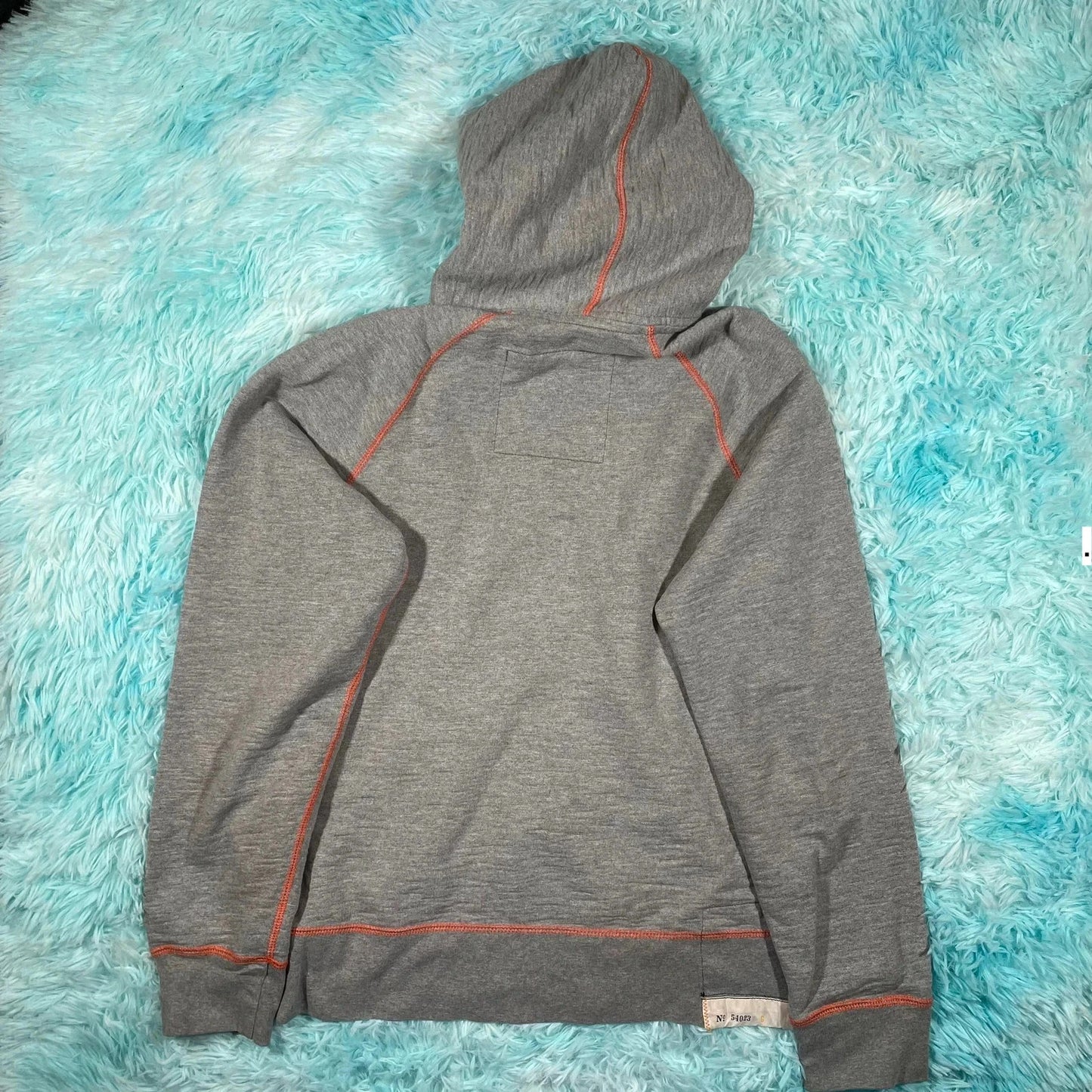Vintage 00s Grey Gap Full Zip Blank Hoodie - Medium