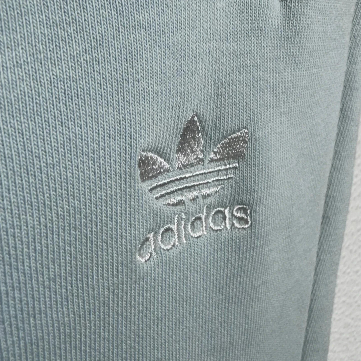 Mint Green Adidas Joggers - Small