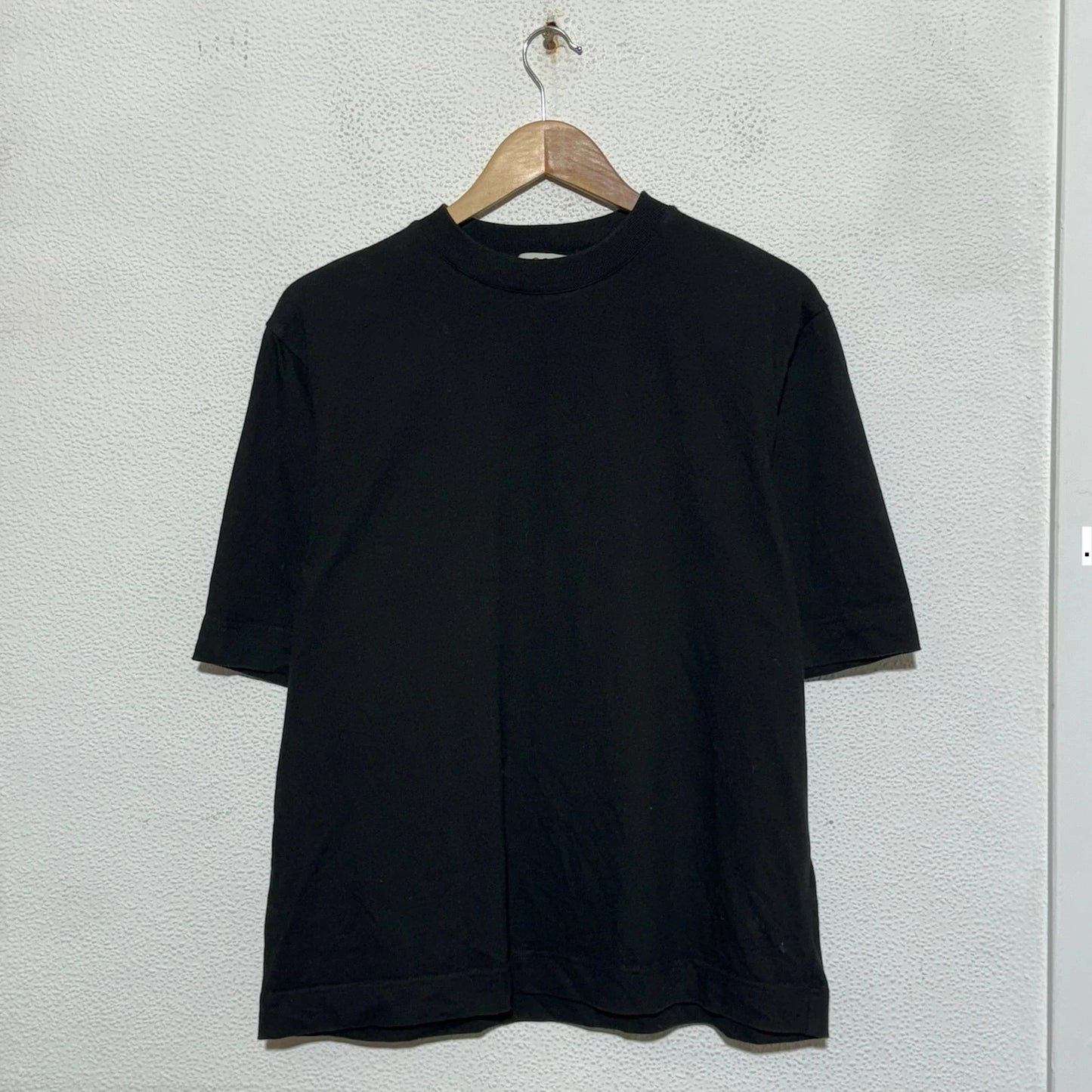 Black Cos T Shirt Plain - Small