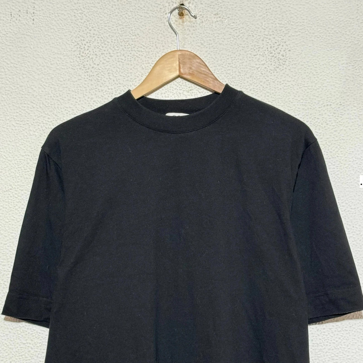 Black Cos T Shirt Plain - Small