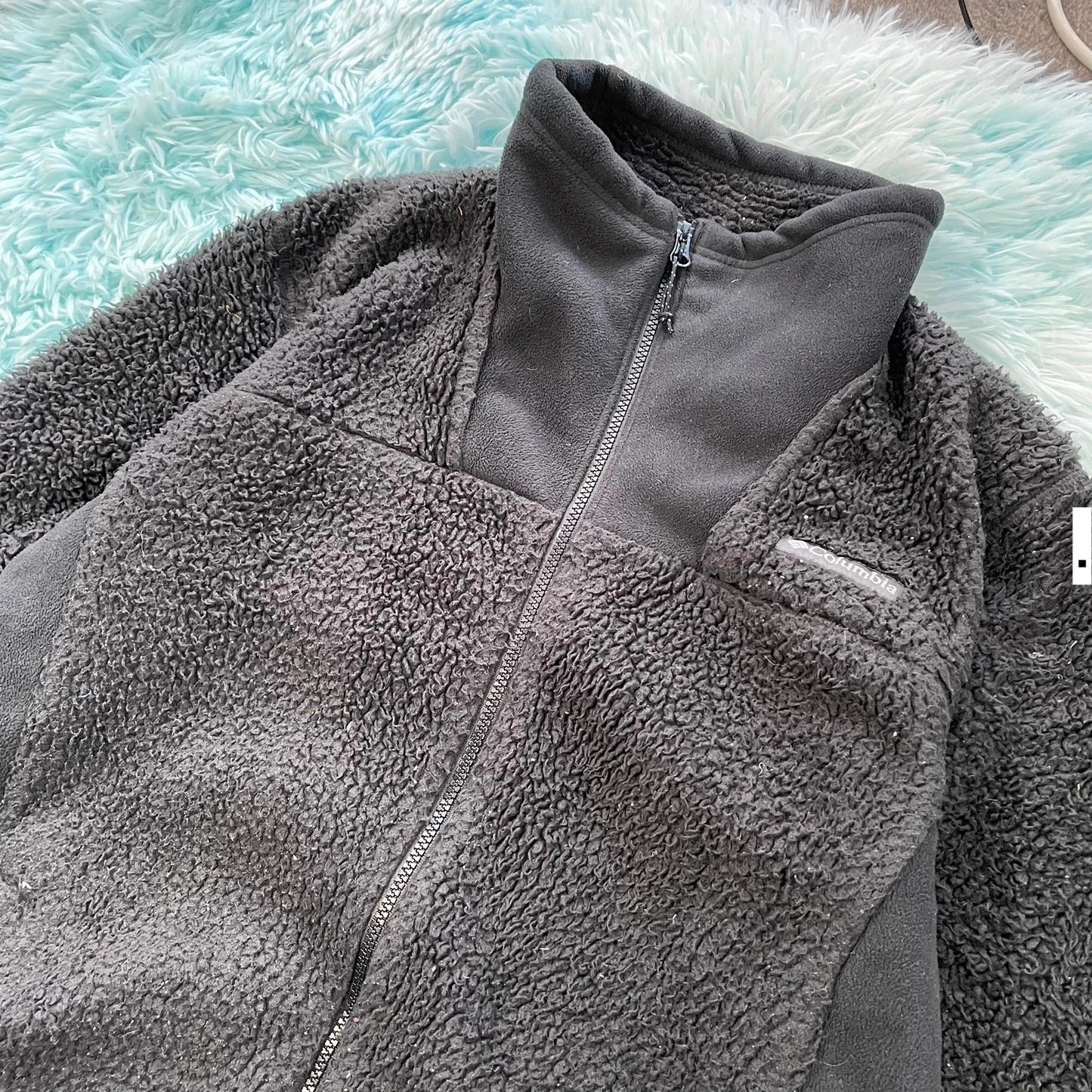 Black Columbia Fleece Teddy - Medium