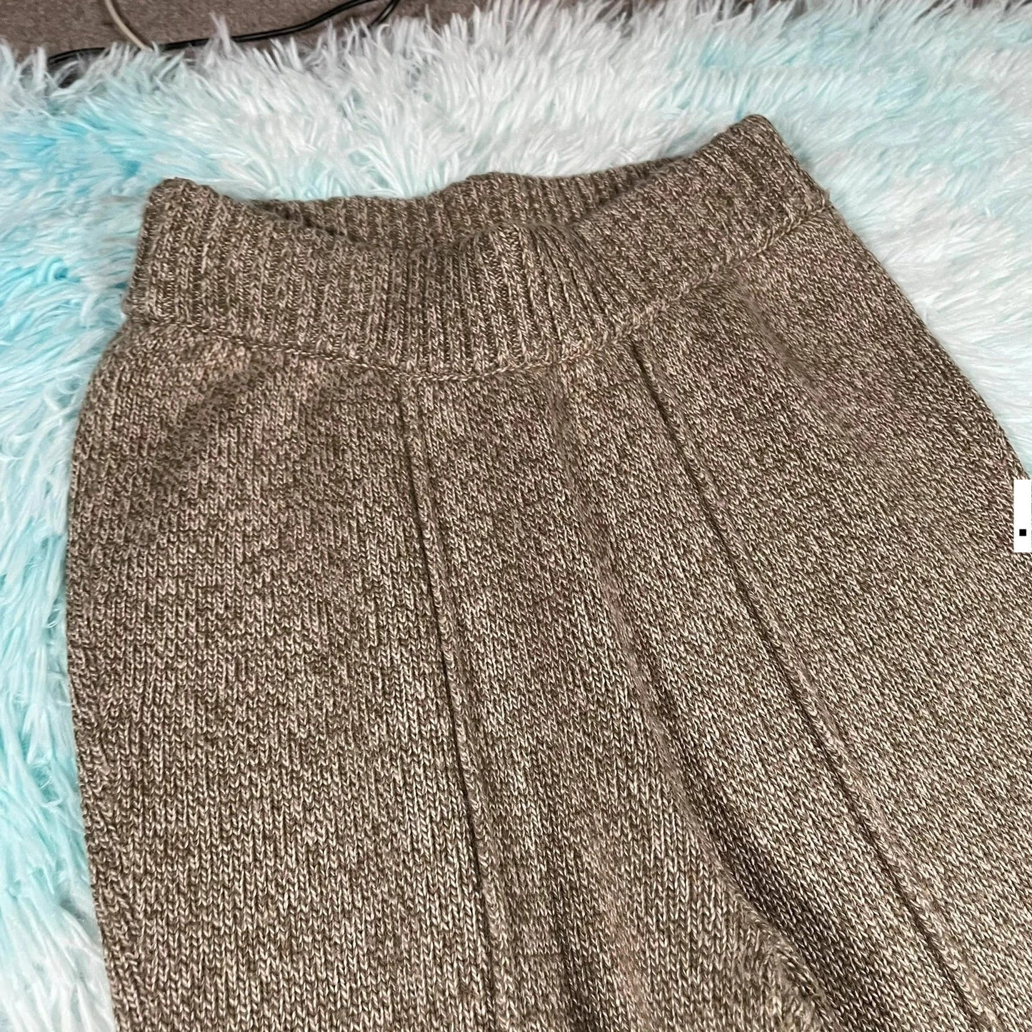 Khaki Claudie Pierlot Flares Trousers - Size 1