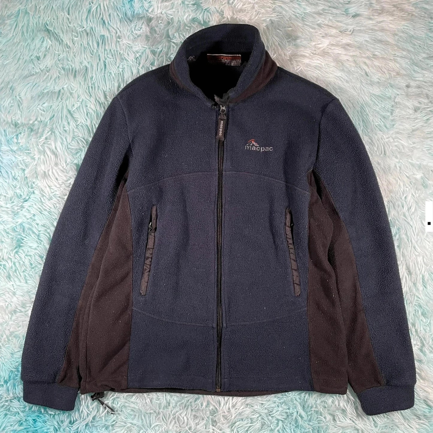 Vintage 90s Navy Macpac Fleece - Medium
