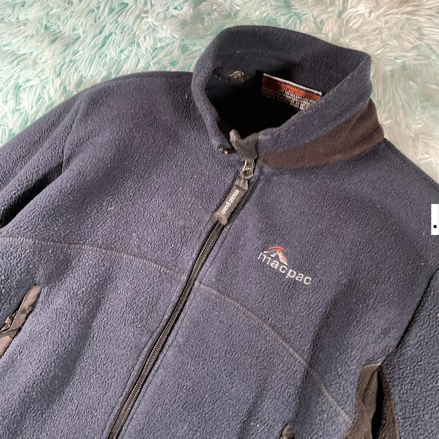Vintage 90s Navy Macpac Fleece - Medium