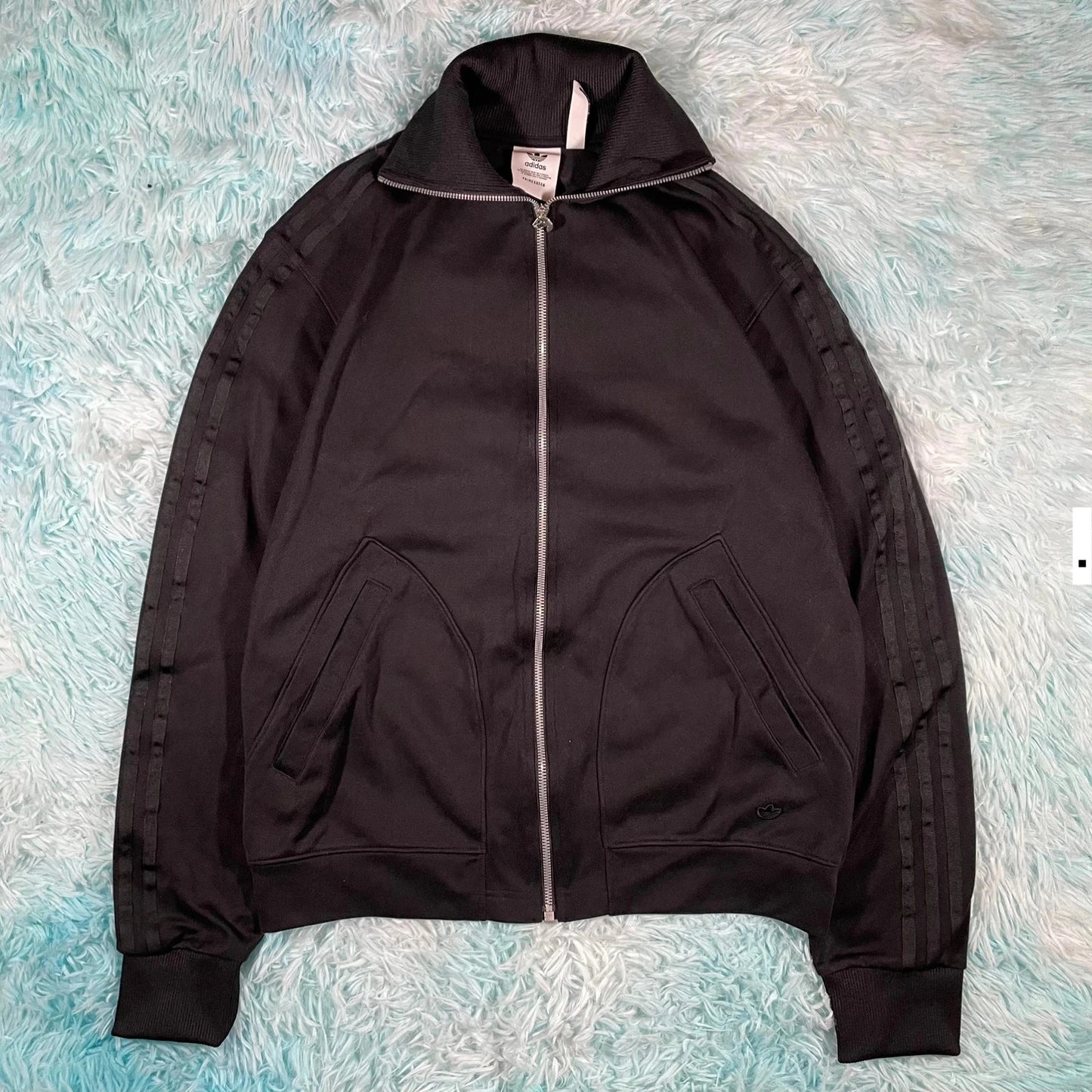 Vintage Black Adidas Track Jacket - XS