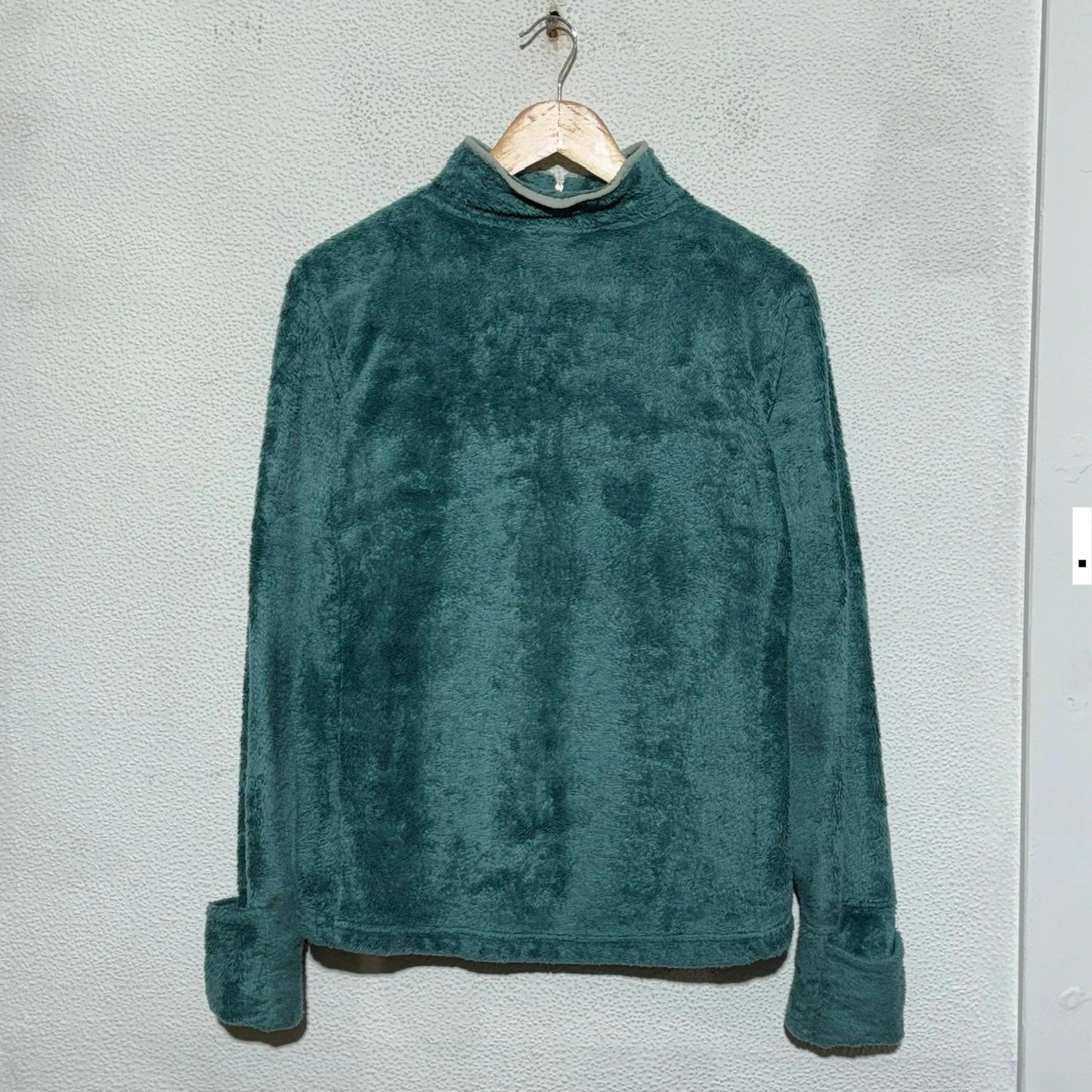 Blue The North Face 1/4 Zip Fleece - Womens Large