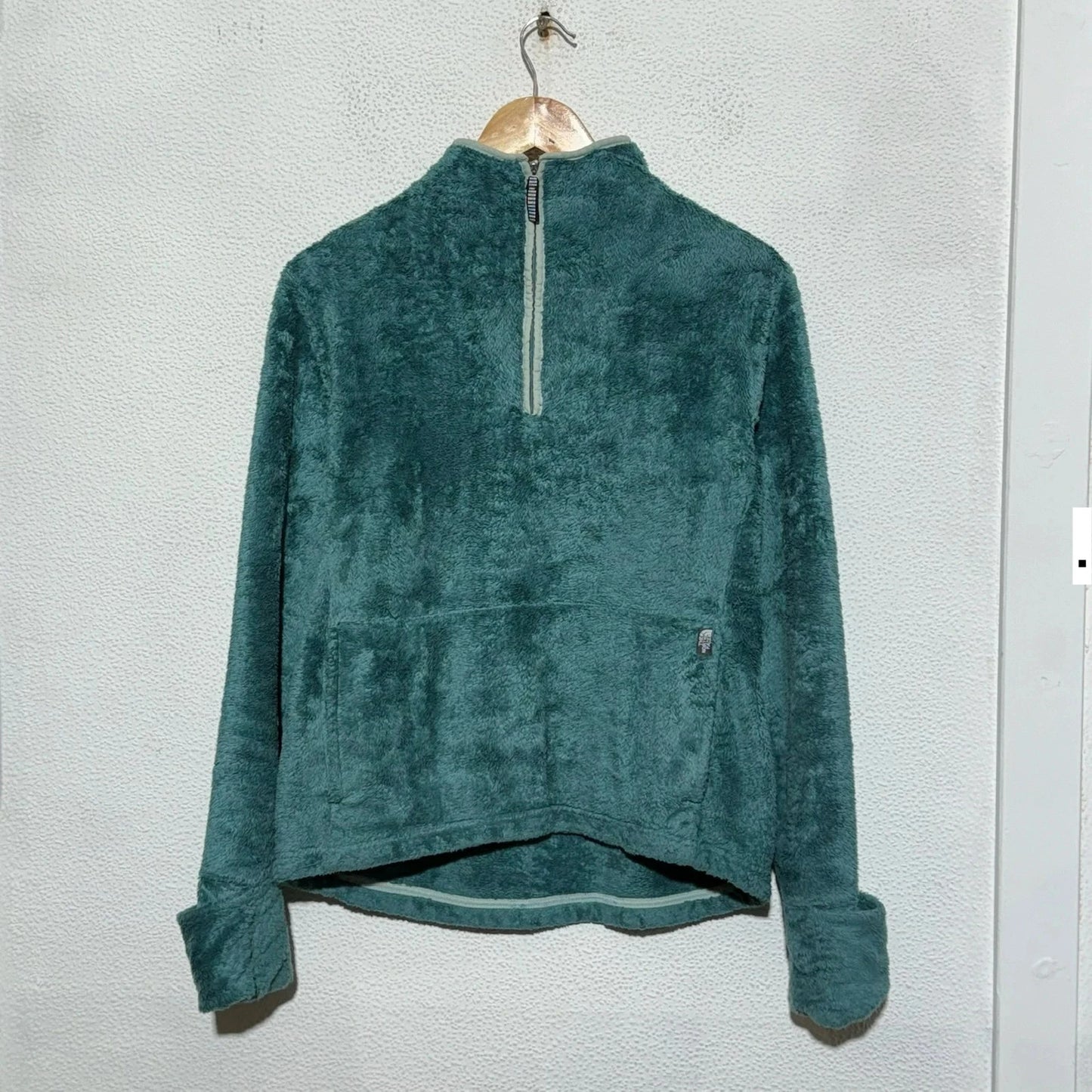 Blue The North Face 1/4 Zip Fleece - Womens Large