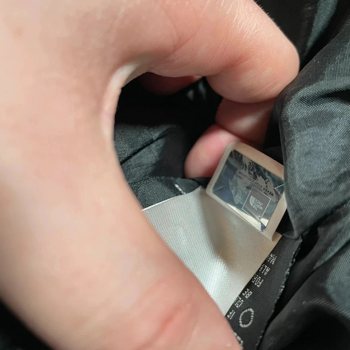 Blue & Black The North Face Gore-tex Windbreaker Jacket - Small