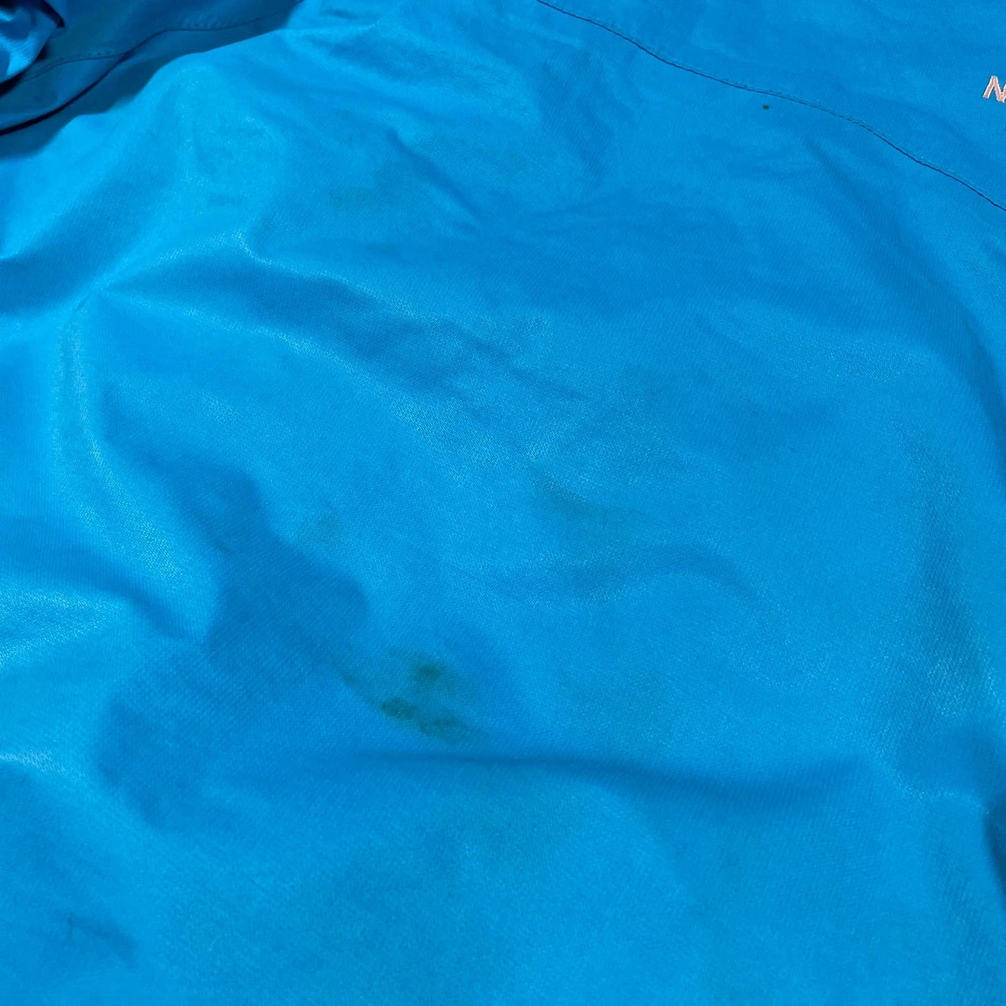 Blue & Black The North Face Gore-tex Windbreaker Jacket - Small