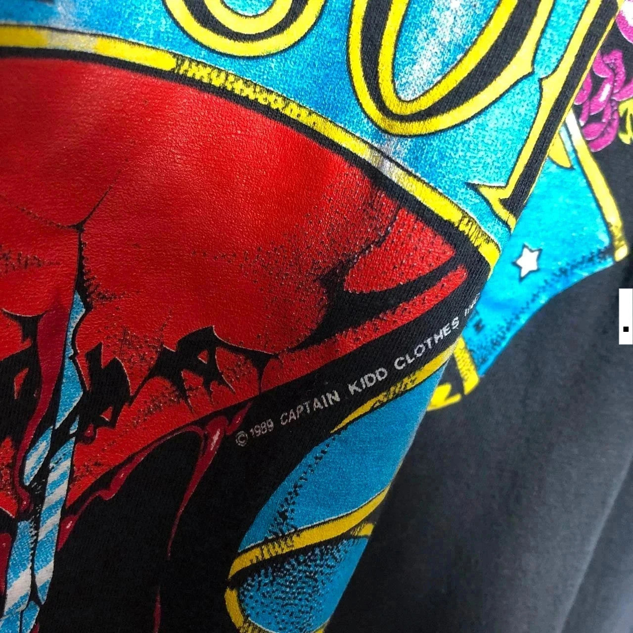 Vintage 1989 Black Bon Jovi World Tour - XL