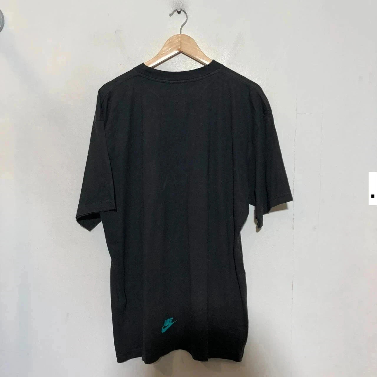 Vintage 90s Black Nike Force Baggy T Shirt - XL