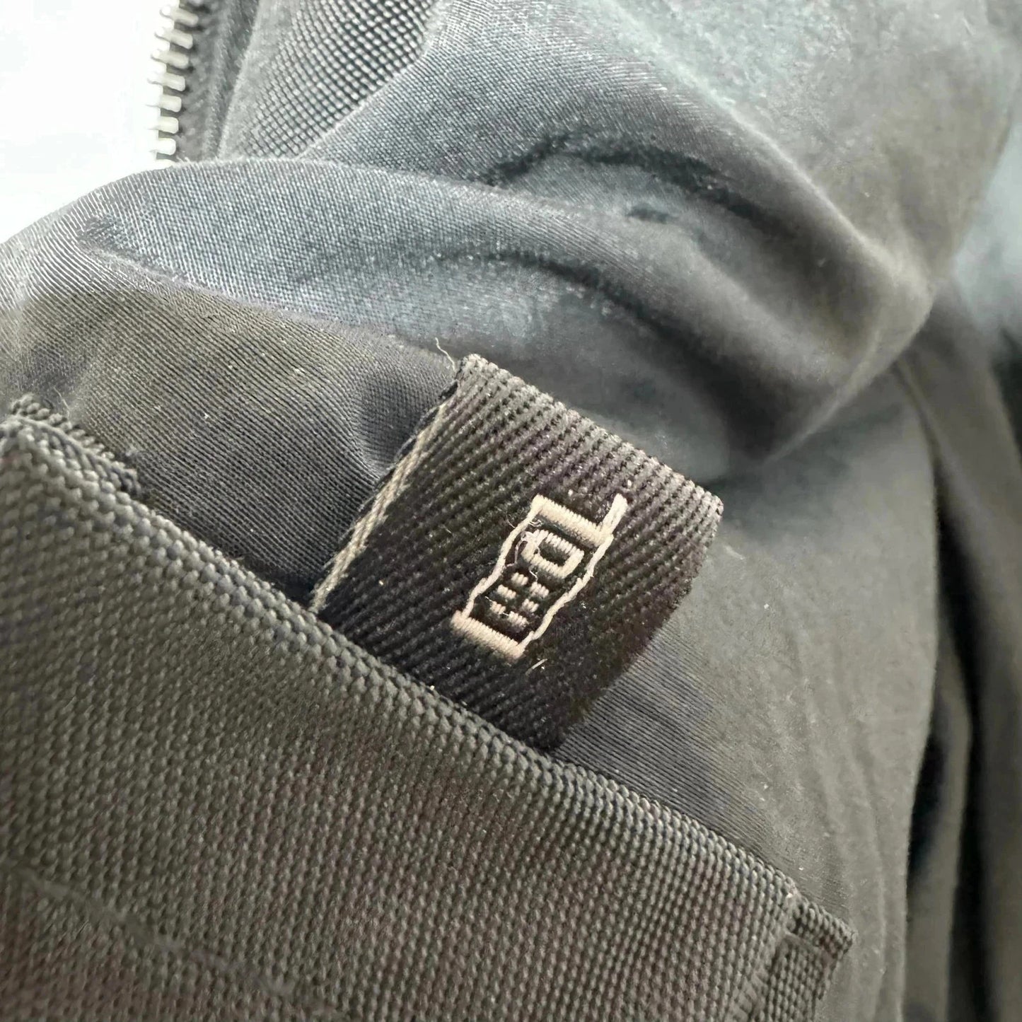 Black Hugo Boss Biker Racing Jacket - Small