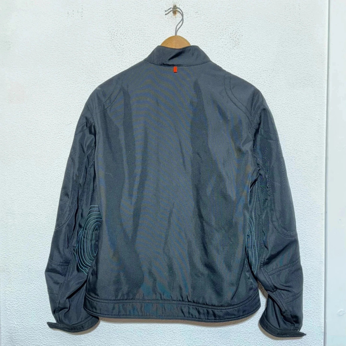 Black Hugo Boss Biker Racing Jacket - Small
