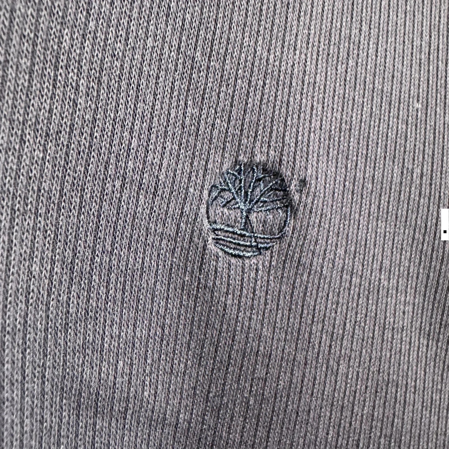 Vintage 00s Navy Timberland 1/4 Zip Sweatshirt - Large
