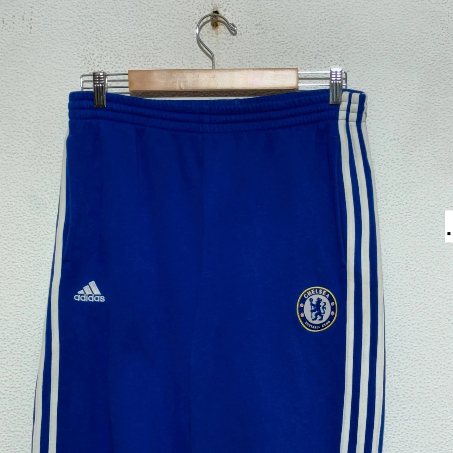 Blue Chelsea Adidas Tracksuit Bottoms - medium