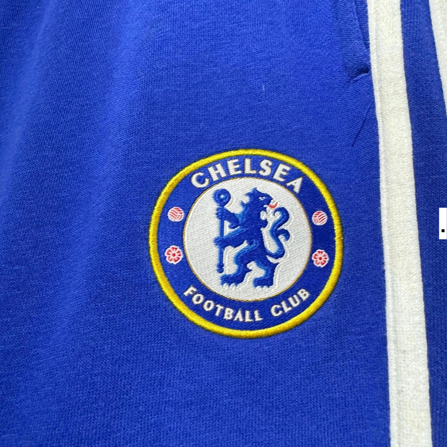 Blue Chelsea Adidas Tracksuit Bottoms - medium