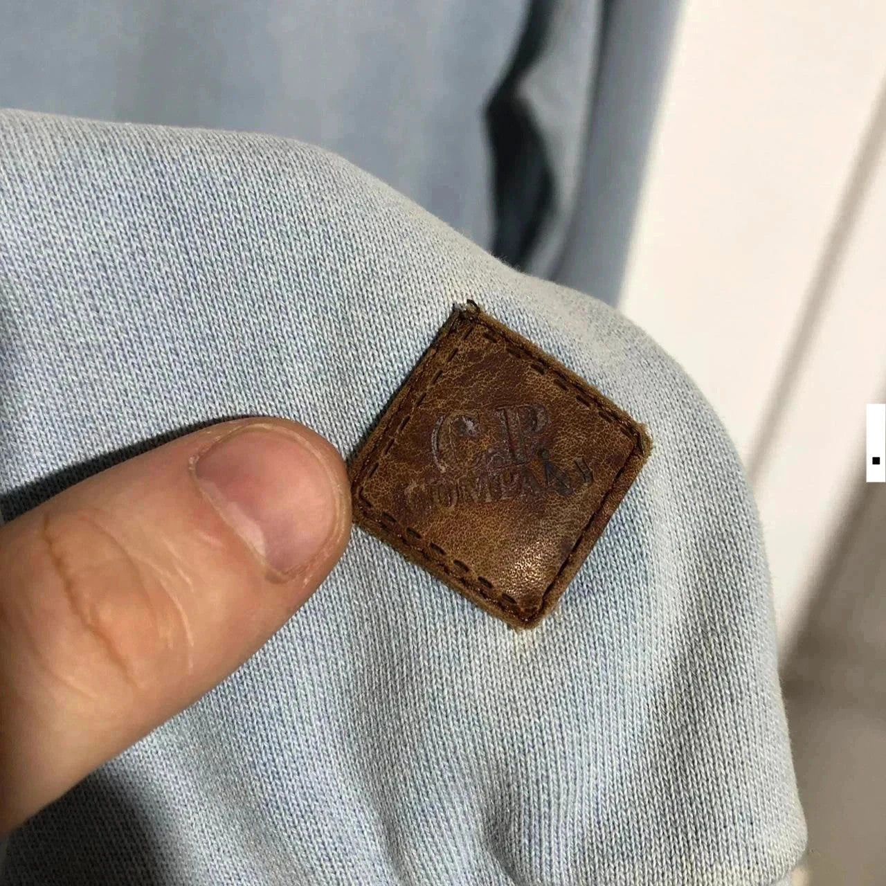 Vintage Light Blue CP Company Sweatshirt Plain - XXL