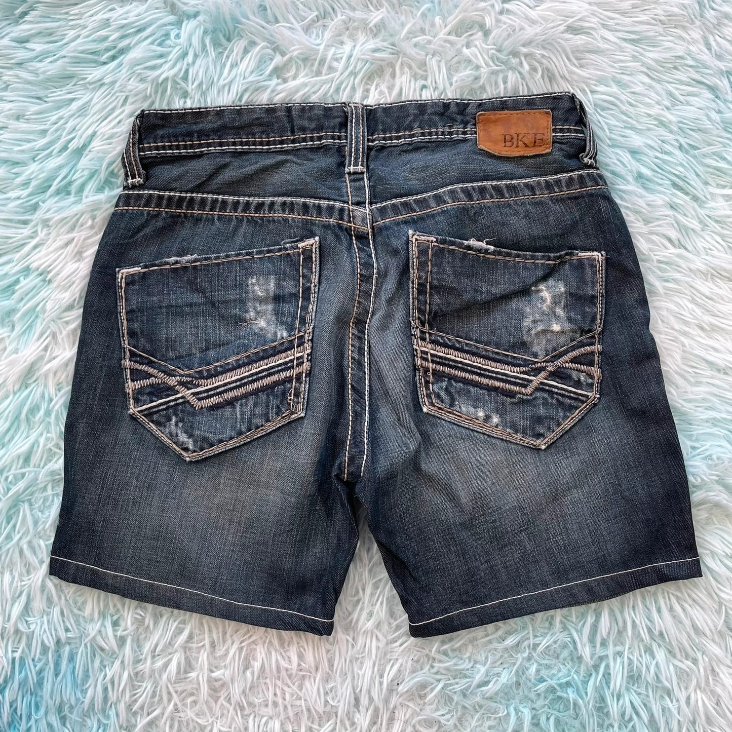 Vintage 00s Denim Short Shorts Jorts - 30W
