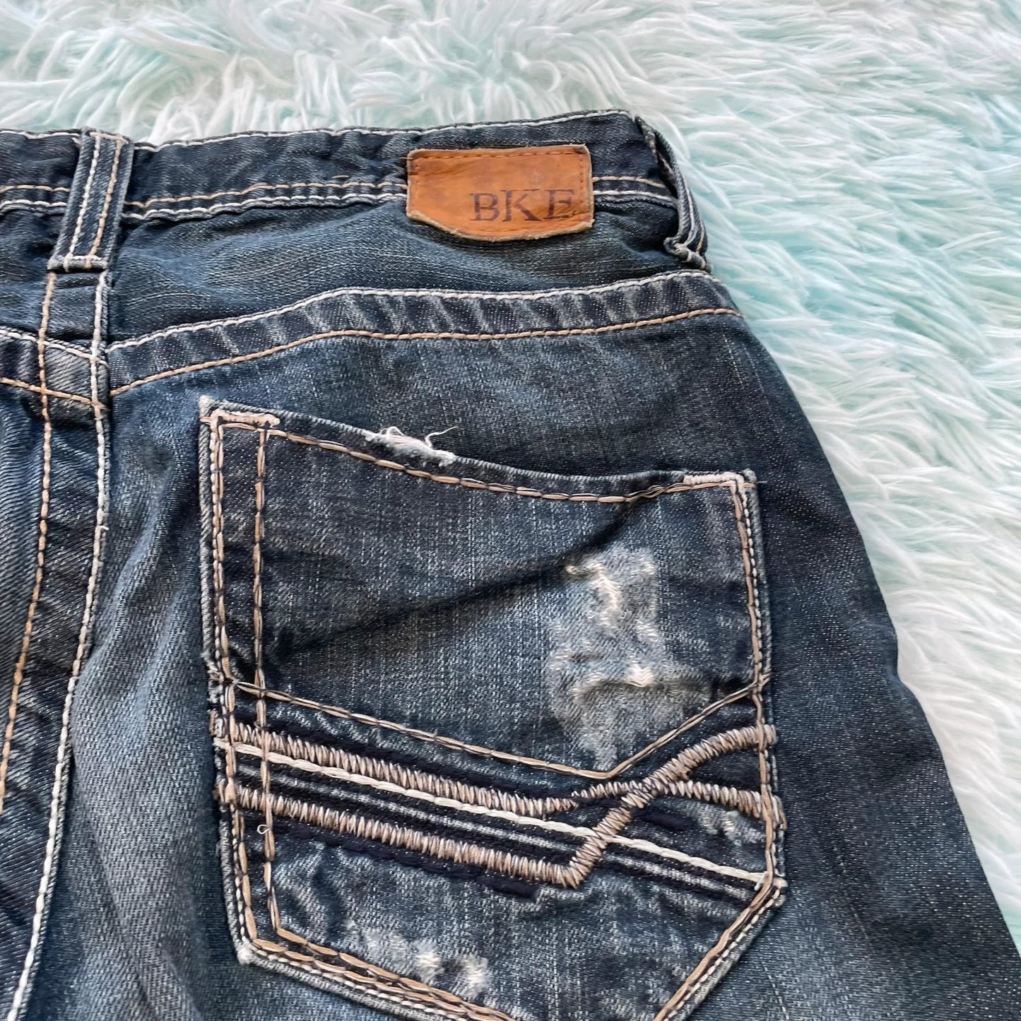 Vintage 00s Denim Short Shorts Jorts - 30W