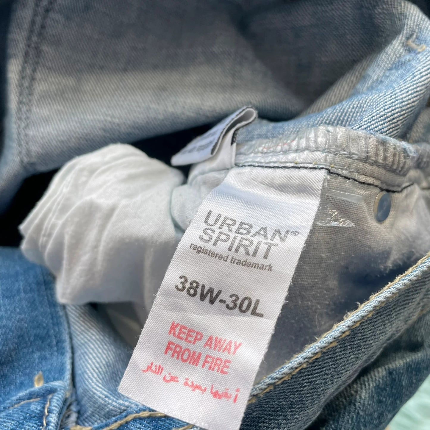 Vintage 00s Baggy Bootcut Jeans - 38W