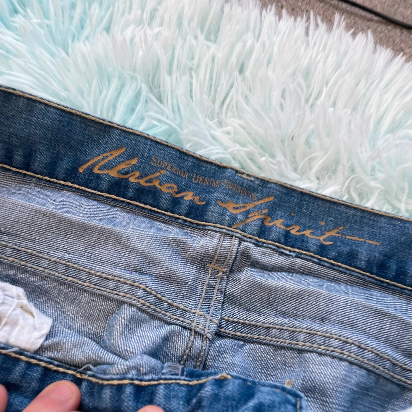 Vintage 00s Baggy Bootcut Jeans - 38W