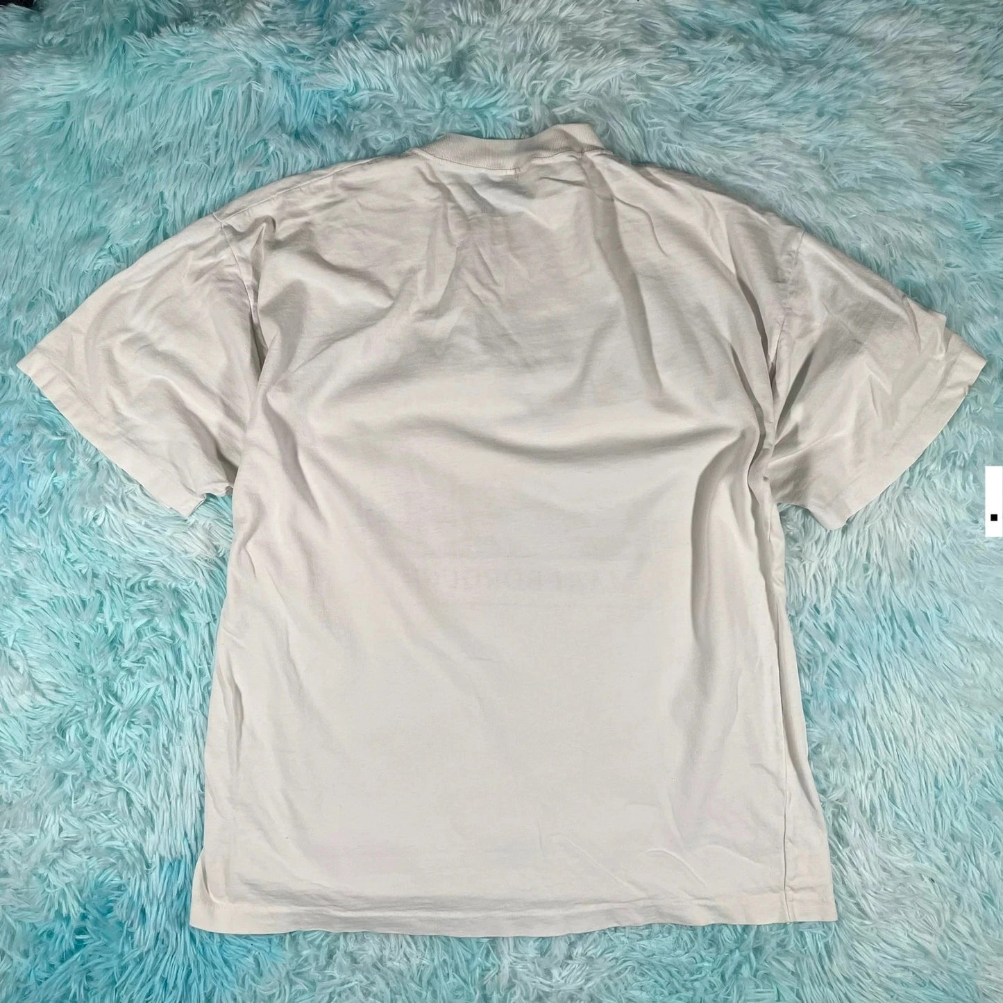 Vintage 90s White Marlborough Graphic T Shirt - Large