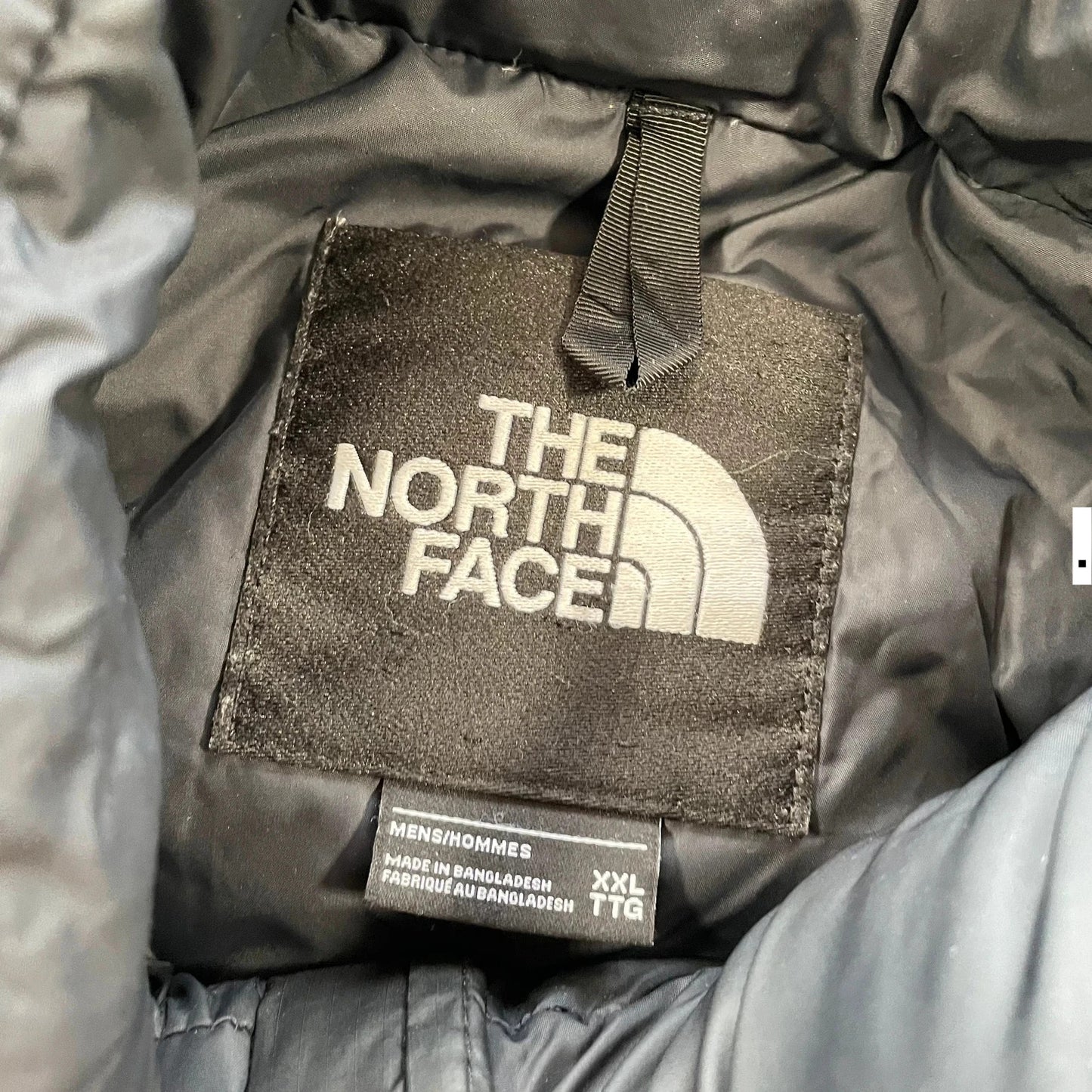 Black The North Face Nupste Puffer Jacket 700 Down - XXL