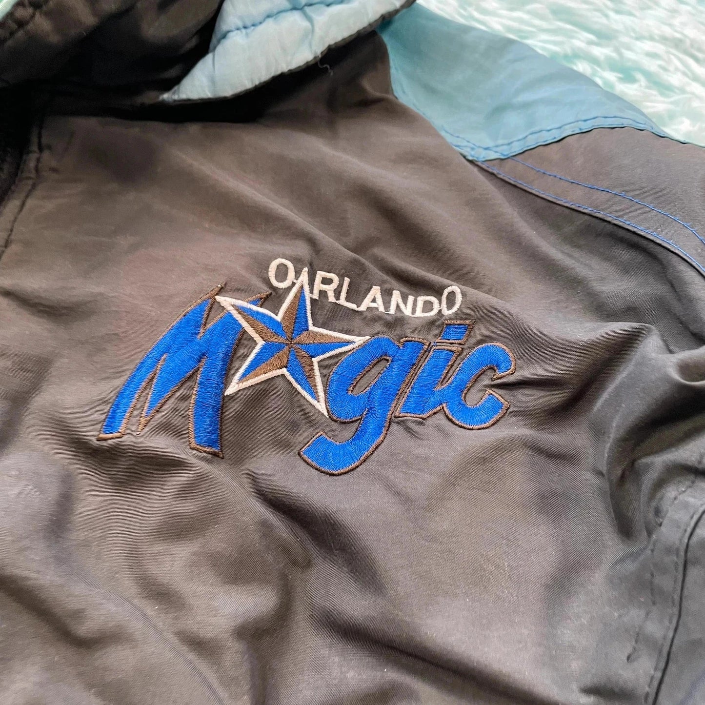 Vintage 90s Orlando Magic NBA Puffer Jacket - XL