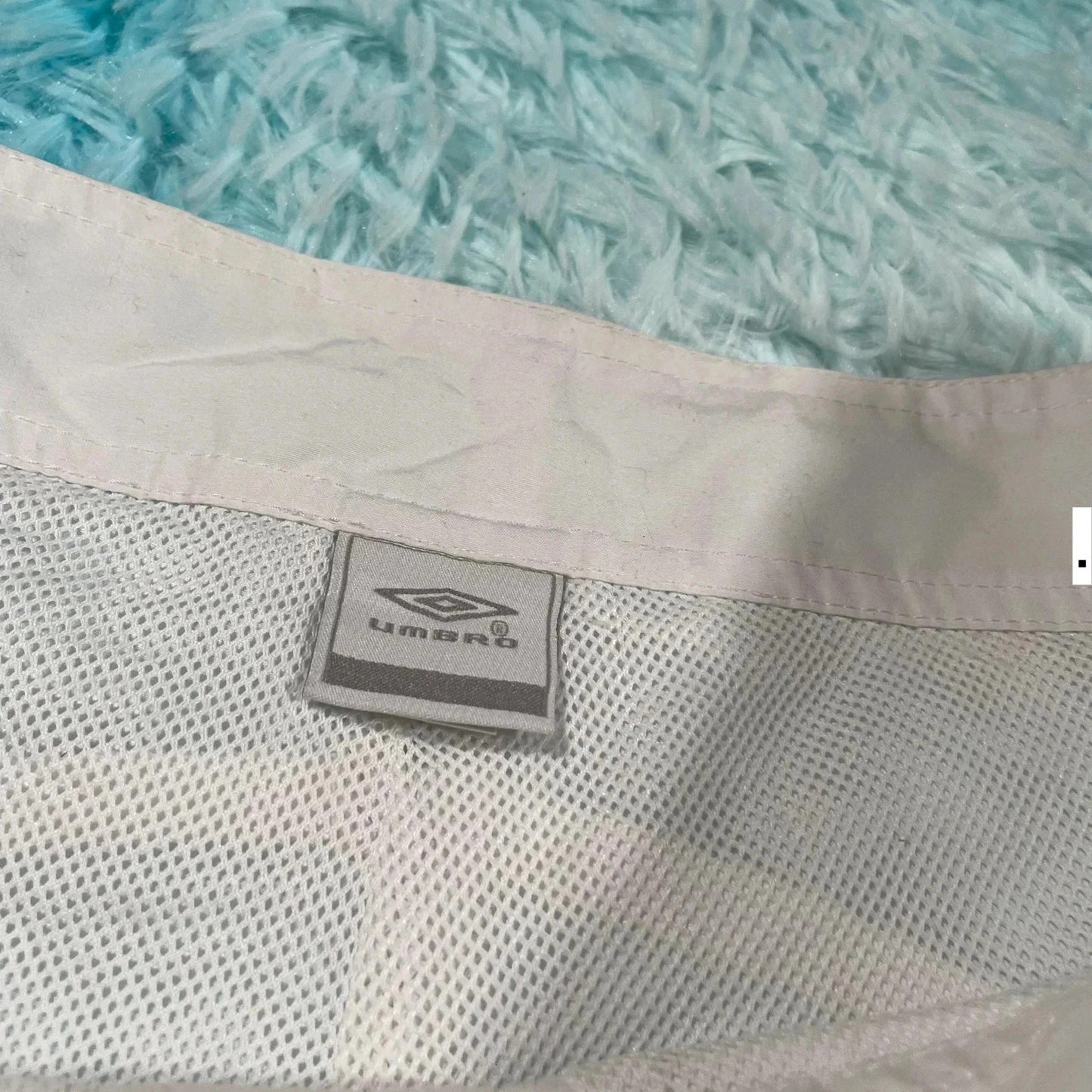 Vintage 00s White Umbro Swimming Shorts - Medium