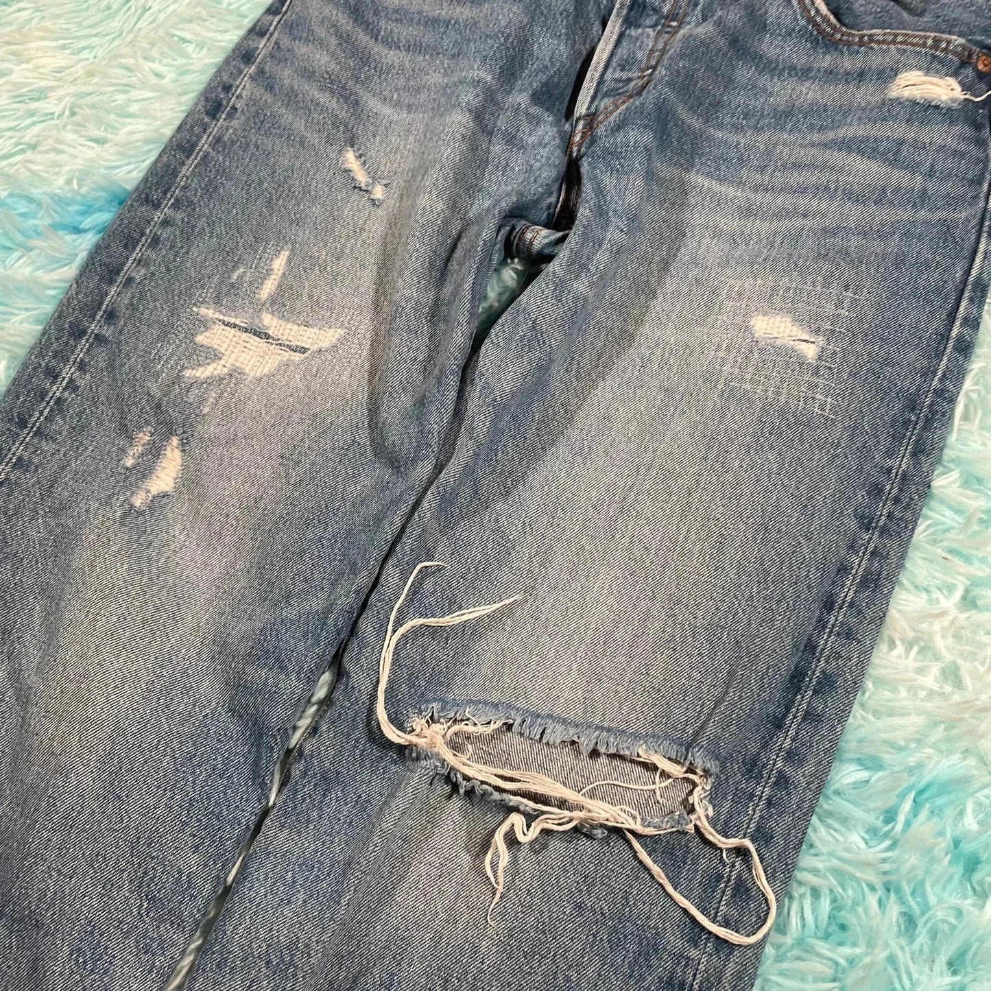 Vintage Levi’s 501 Selvedge Jeans Straight Leg - 28W 30L