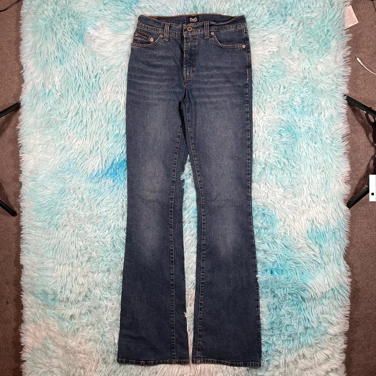 Vintage 00s Dolce & Gabbana Bootcut Jeans D&G - 26W 30L
