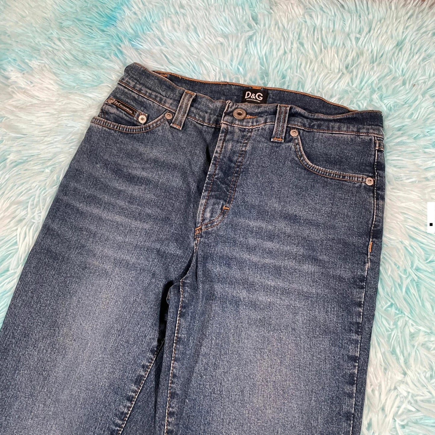 Vintage 00s Dolce & Gabbana Bootcut Jeans D&G - 26W 30L