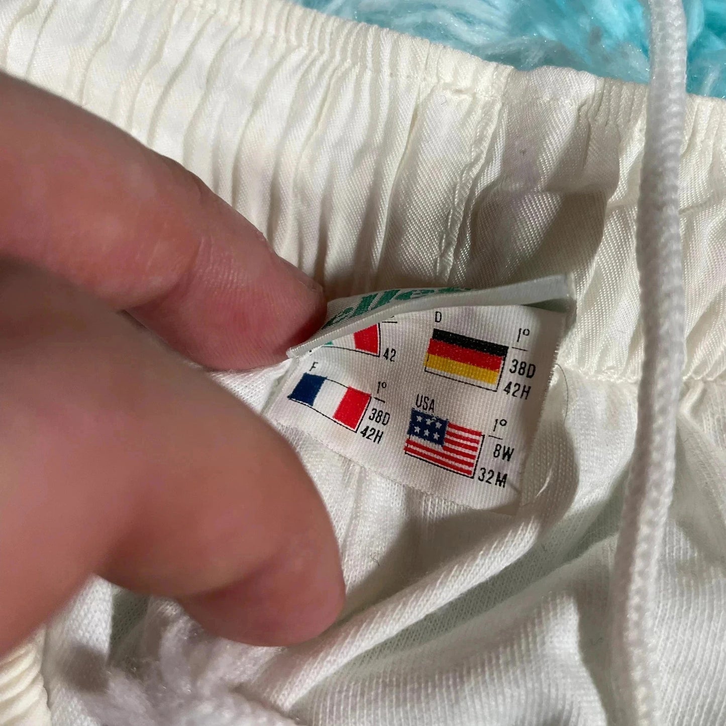 Vintage 80s White & Peach Retro Ellesse Shell Tracksuit Set - Medium