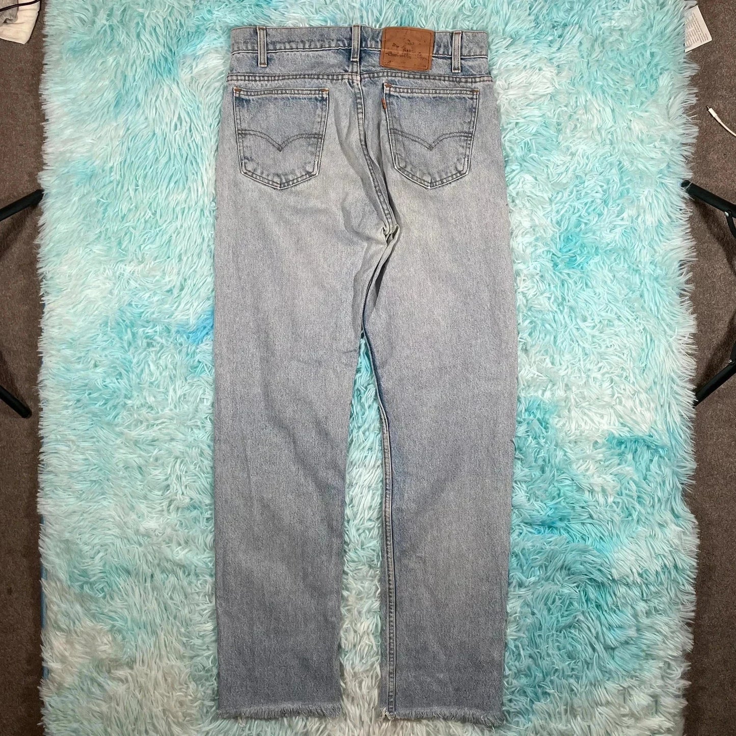 Vintage 80s Levi’s 505 Jeans Straight Leg Orange Tab - 32W 34L