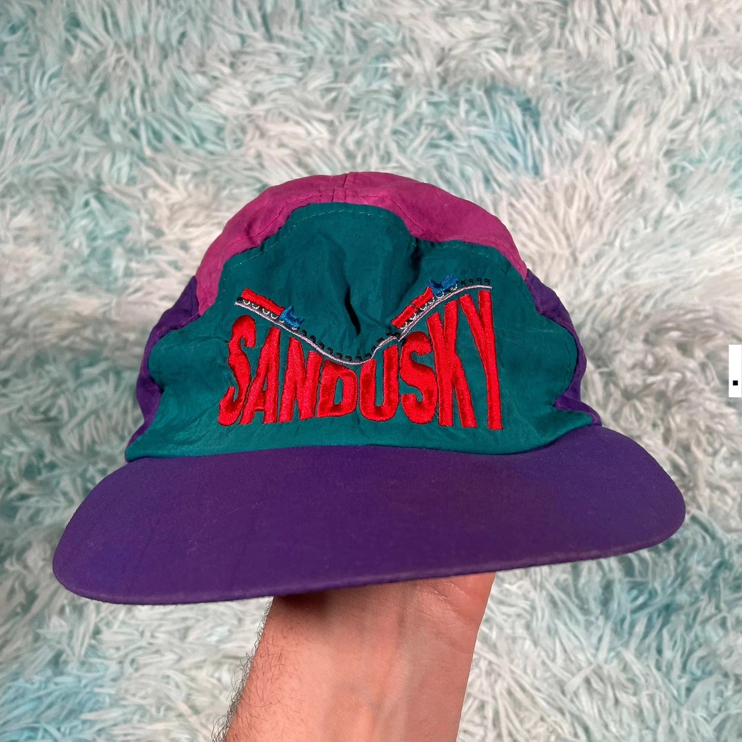Vintage 80s Sandusky Cap Theme Park