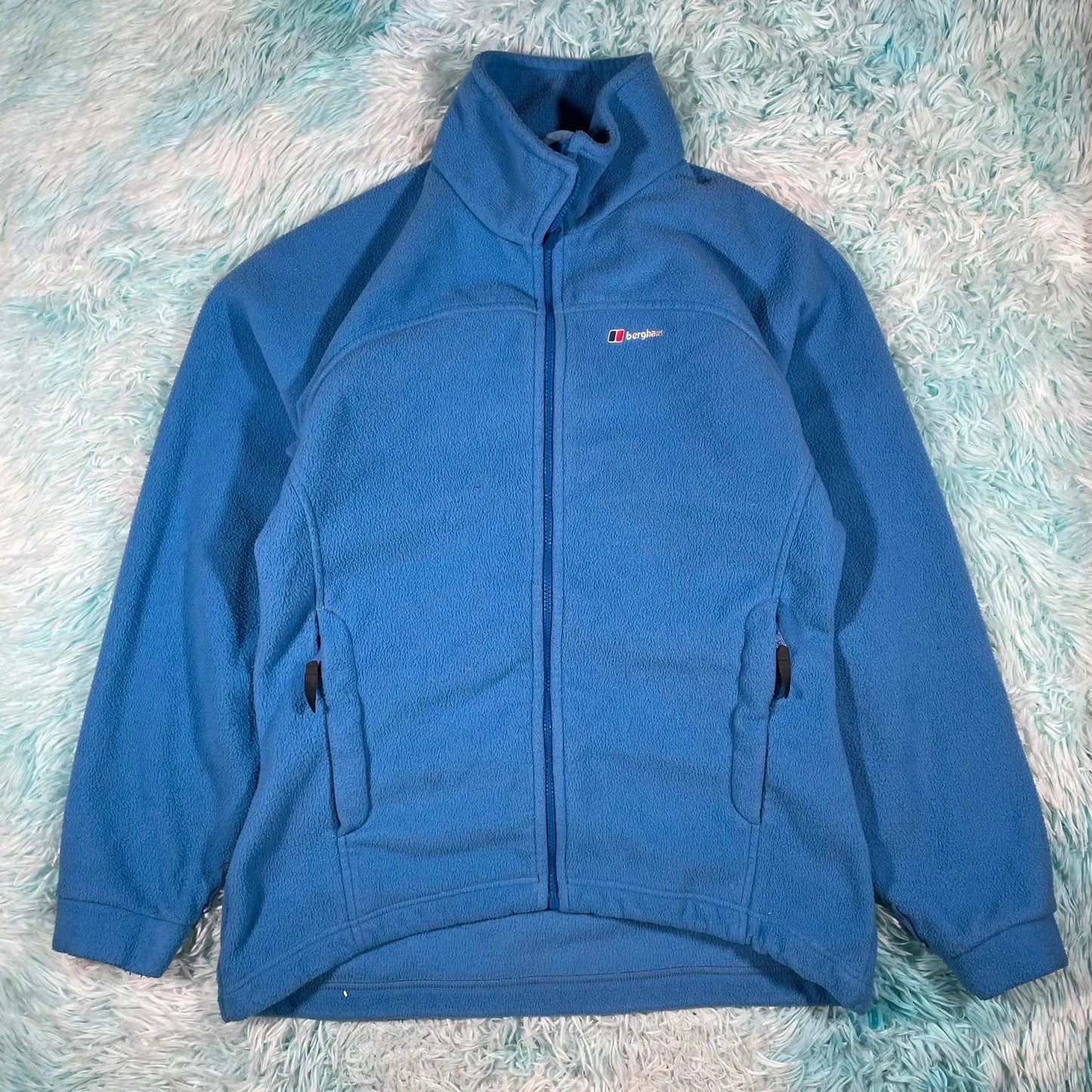 Blue Berghaus Fleece Full Zip - Size 12