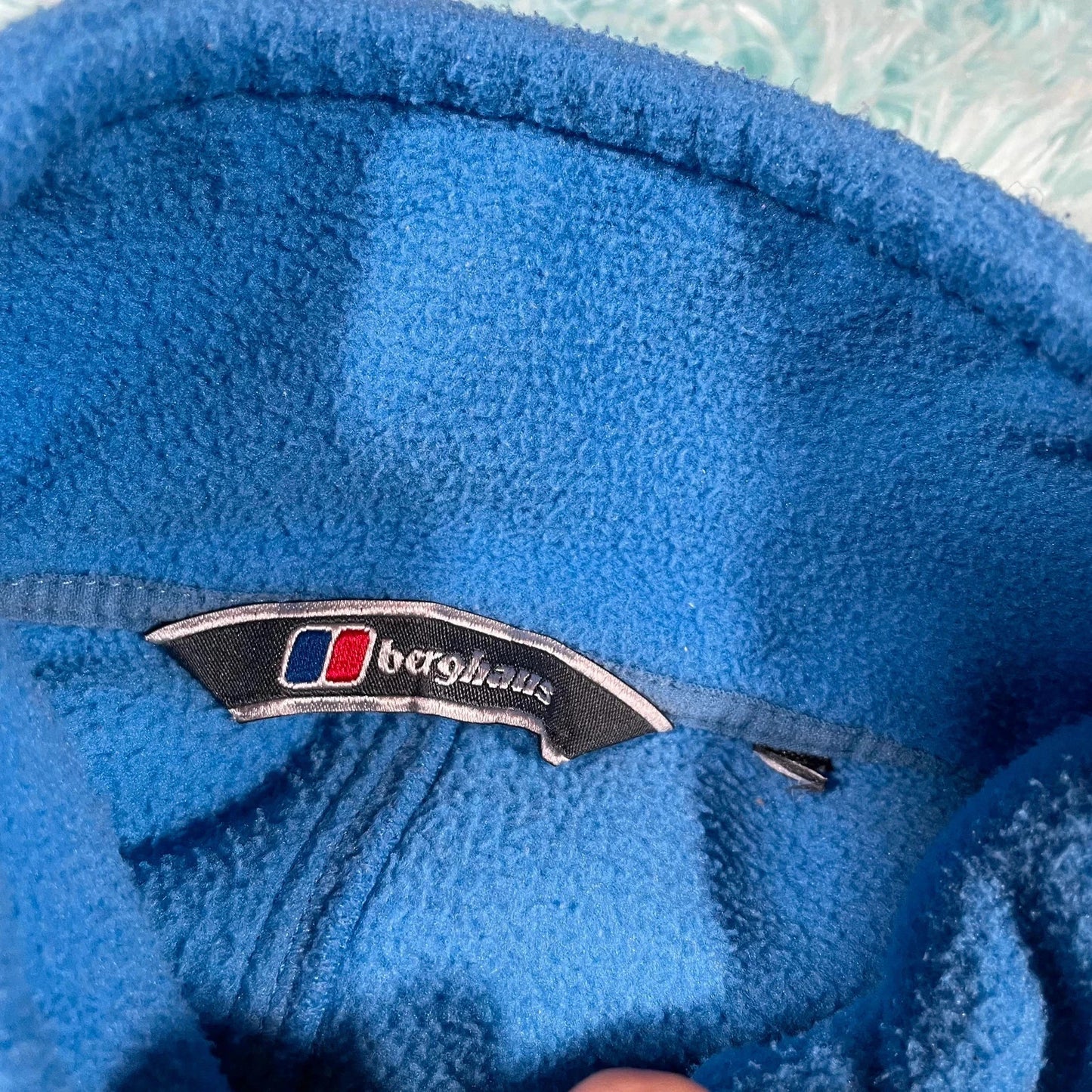 Blue Berghaus Fleece Full Zip - Size 12