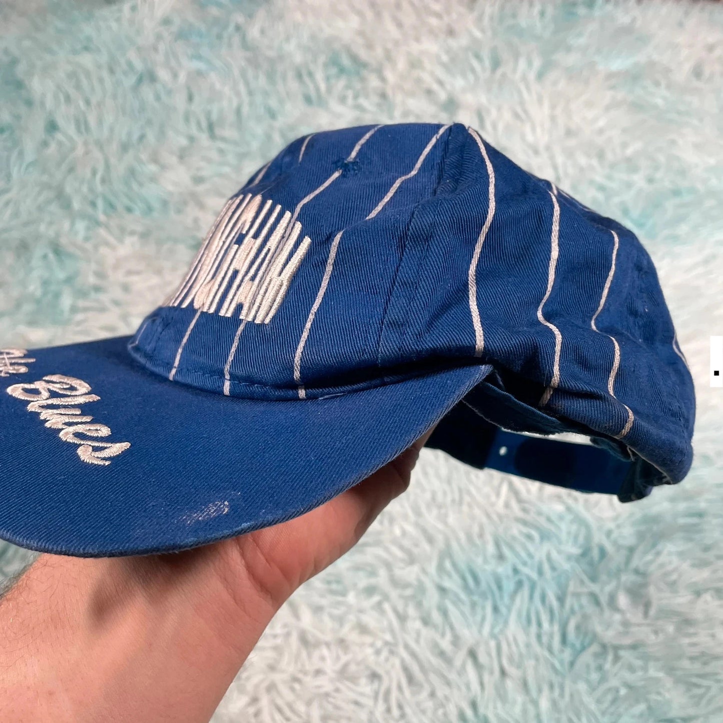 Vintage 90s Blue Birmingham Cap