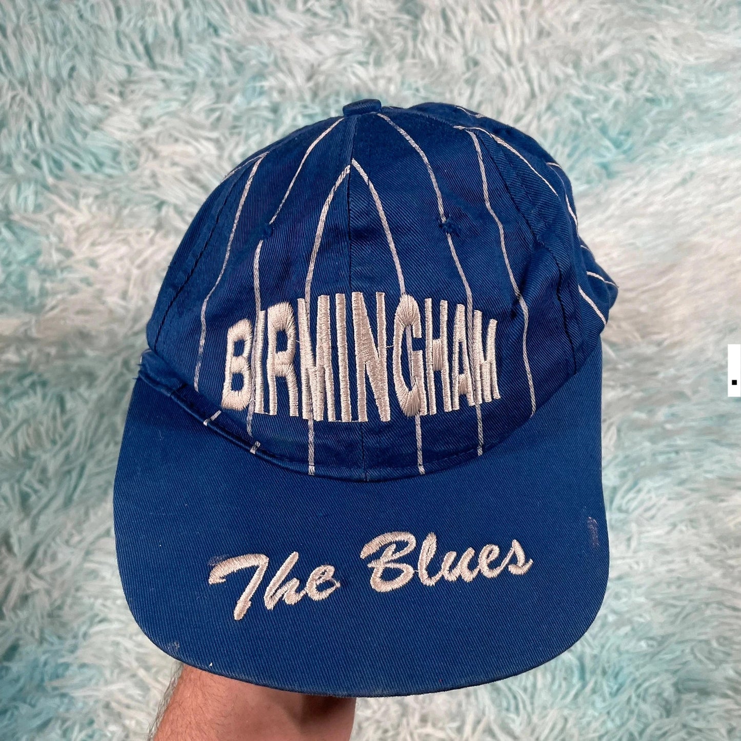 Vintage 90s Blue Birmingham Cap