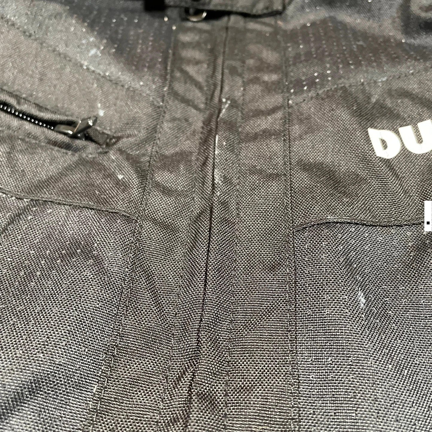 Black & Red Ducati Biker Jacket - Medium