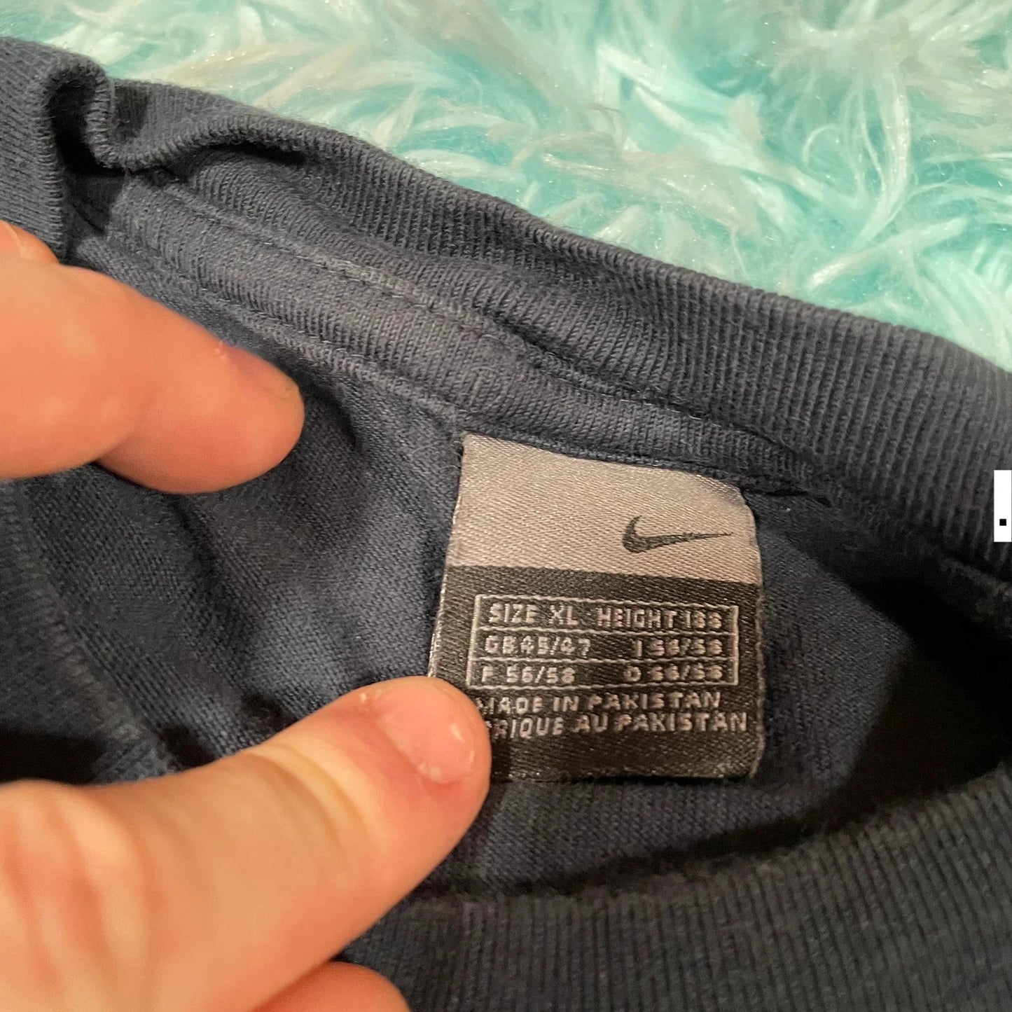 Vintage Navy 2003 England Nike Rugby T Shirt - XL