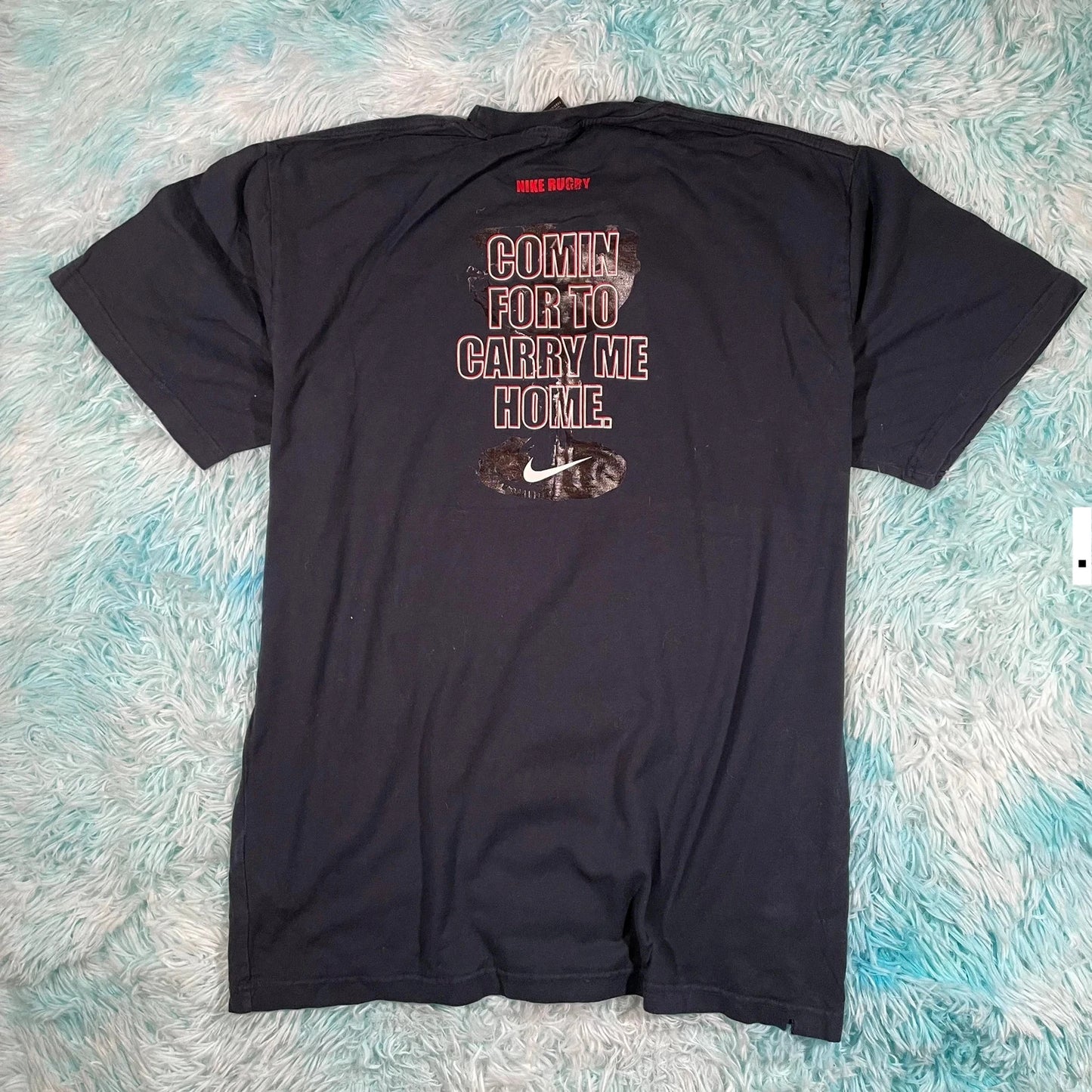 Vintage Navy 2003 England Nike Rugby T Shirt - XL