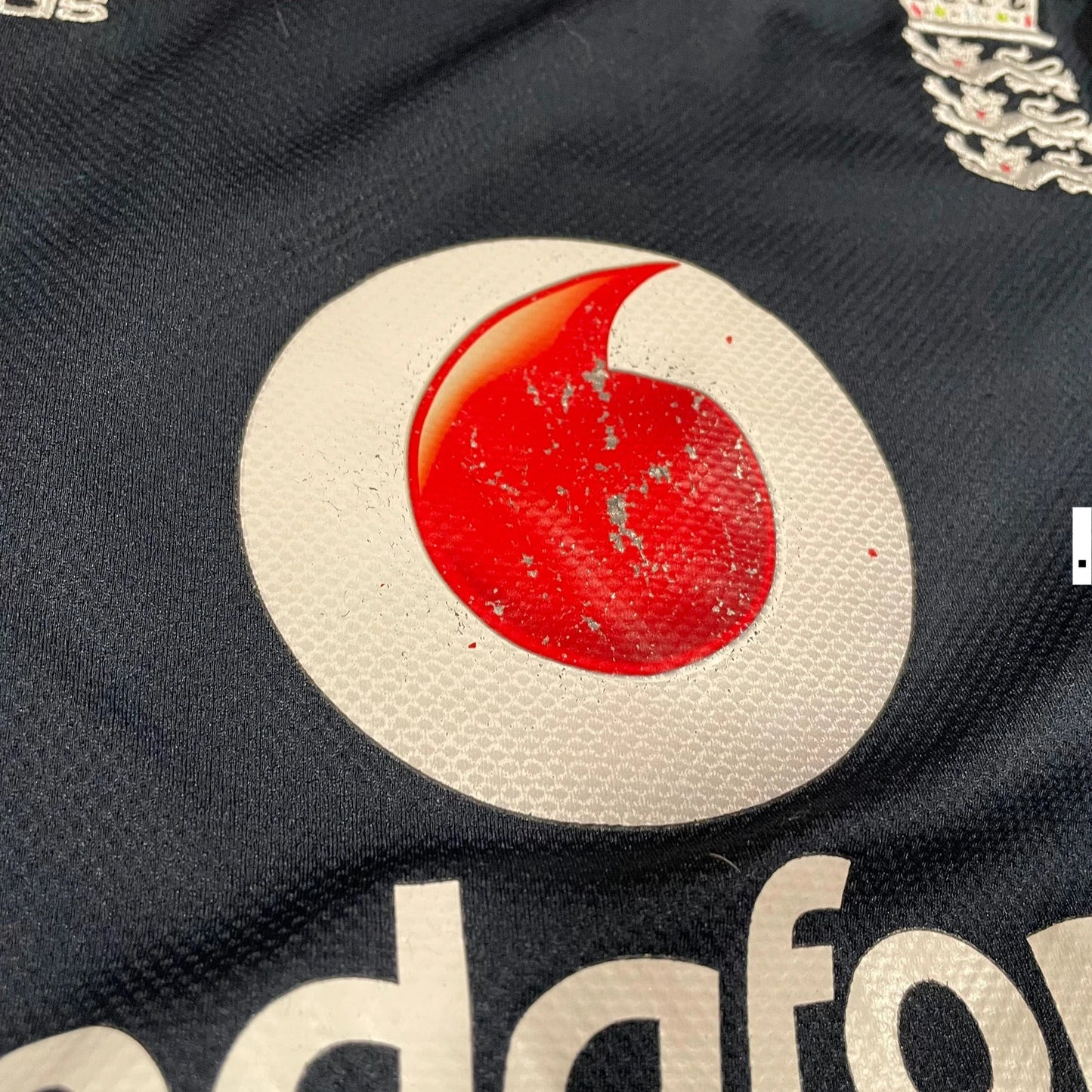 Vintage 2008 England Cricket Shirt Adidas - Large