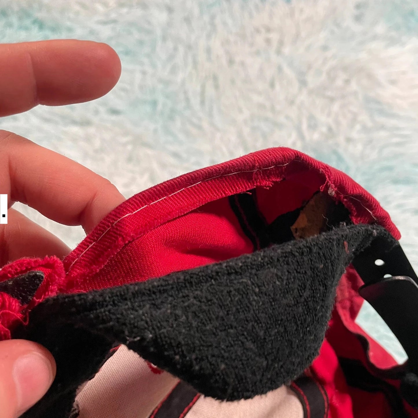 Vintage 90s Red Jordan Cap