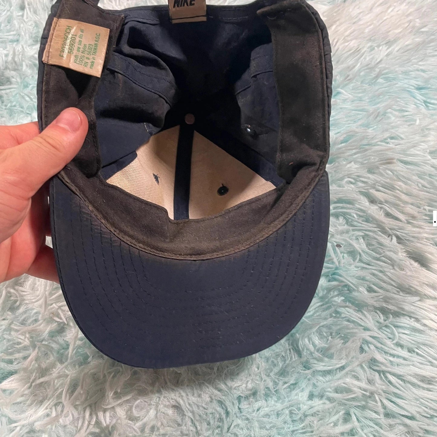 Vintage 80s Navy Nike Cap