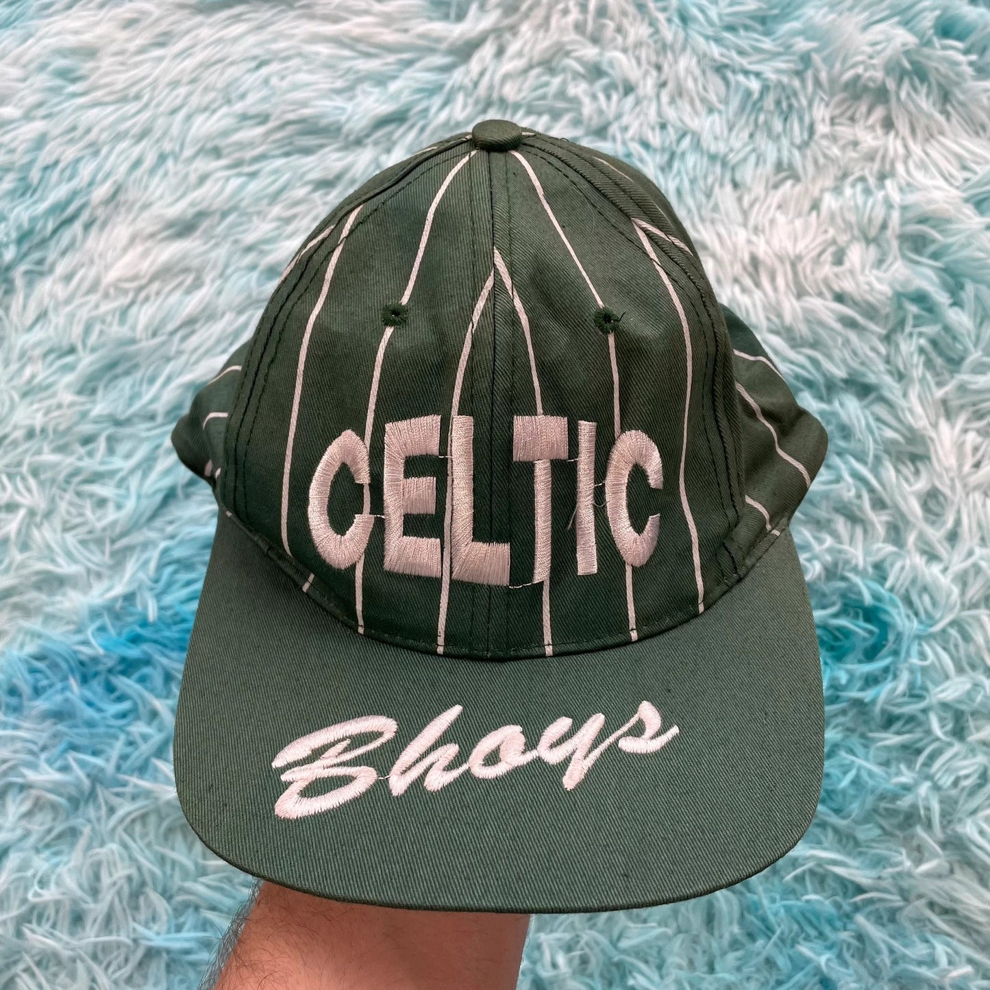 Vintage 90s Green Celtic Buoys Cap