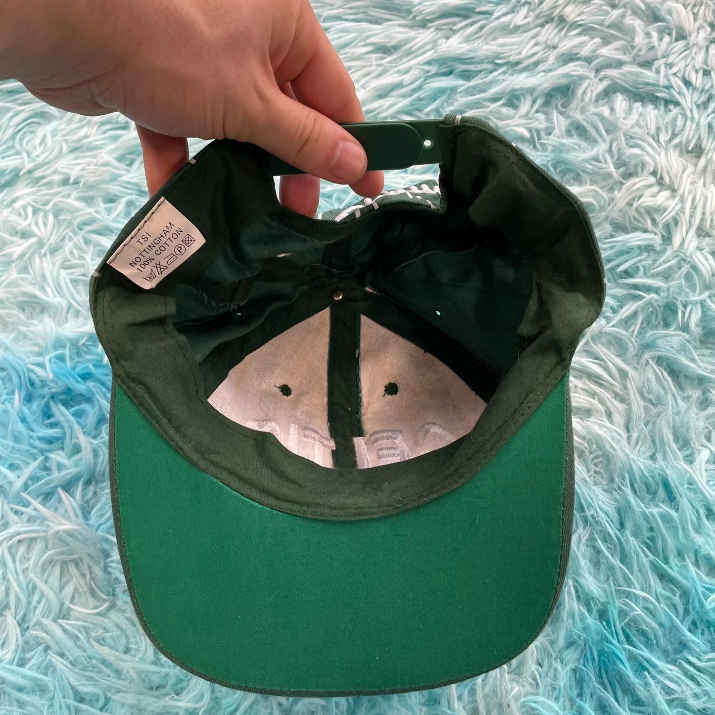 Vintage 90s Green Celtic Buoys Cap