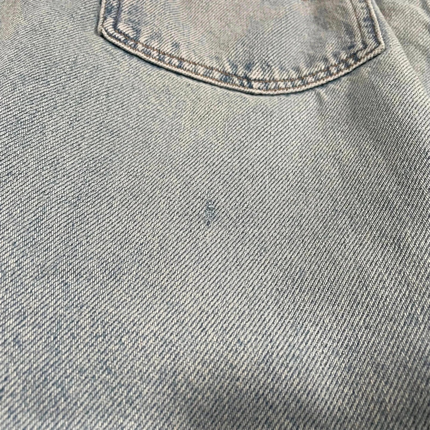 Blue Tommy Jeans Slim Boyfriend Cropped Jeans Taped - 30W 30L