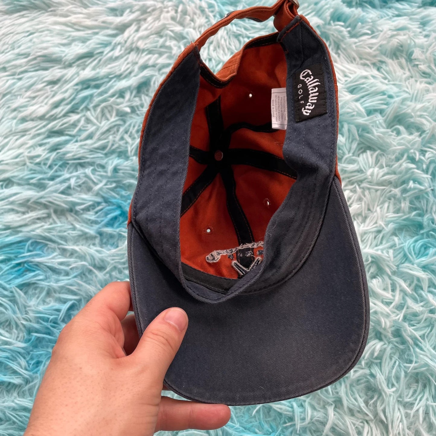 Orange Callaway Golf Cap